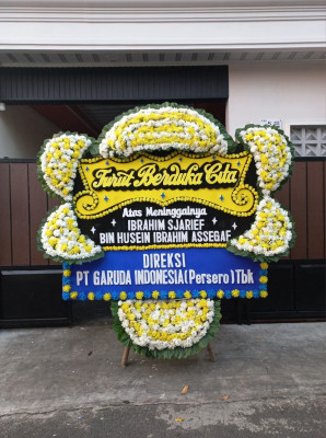 Papan Bunga Duka di Serasan Timur